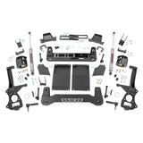Rough Country 27531D 4in GM Suspension Lift Kit Strut Spacers N3 Shocks 19-21 1500 Trailboss/AT4 Diesel PU 4WD