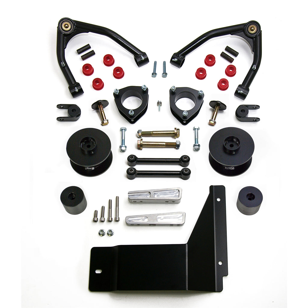 4In-Sst-Lift-Kit-W3In-Rear-Spacer-Upper-Control-Arms-WO-Shocks-0714-ChevyGmc-Tahoe-4Wd