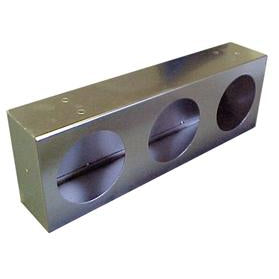 4In-Triple-Round-Polished-Stainless-Steel-Light-Box-W-Knockouts