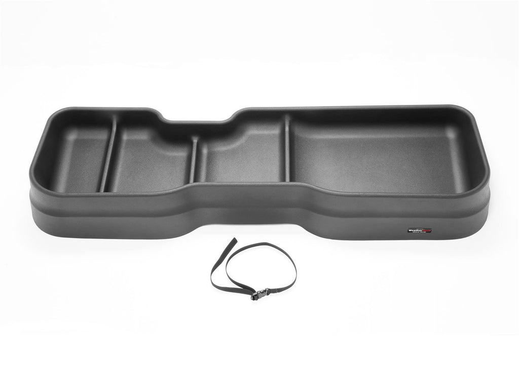Weathertech 4S002 Under Seat Storage System for Select Chevrolet Silverado 1500, Chevrolet Silverado HD, Chevrolet Silverado HD, GMC Sierra 1500, GMC Sierra HD, GMC Sierra HD