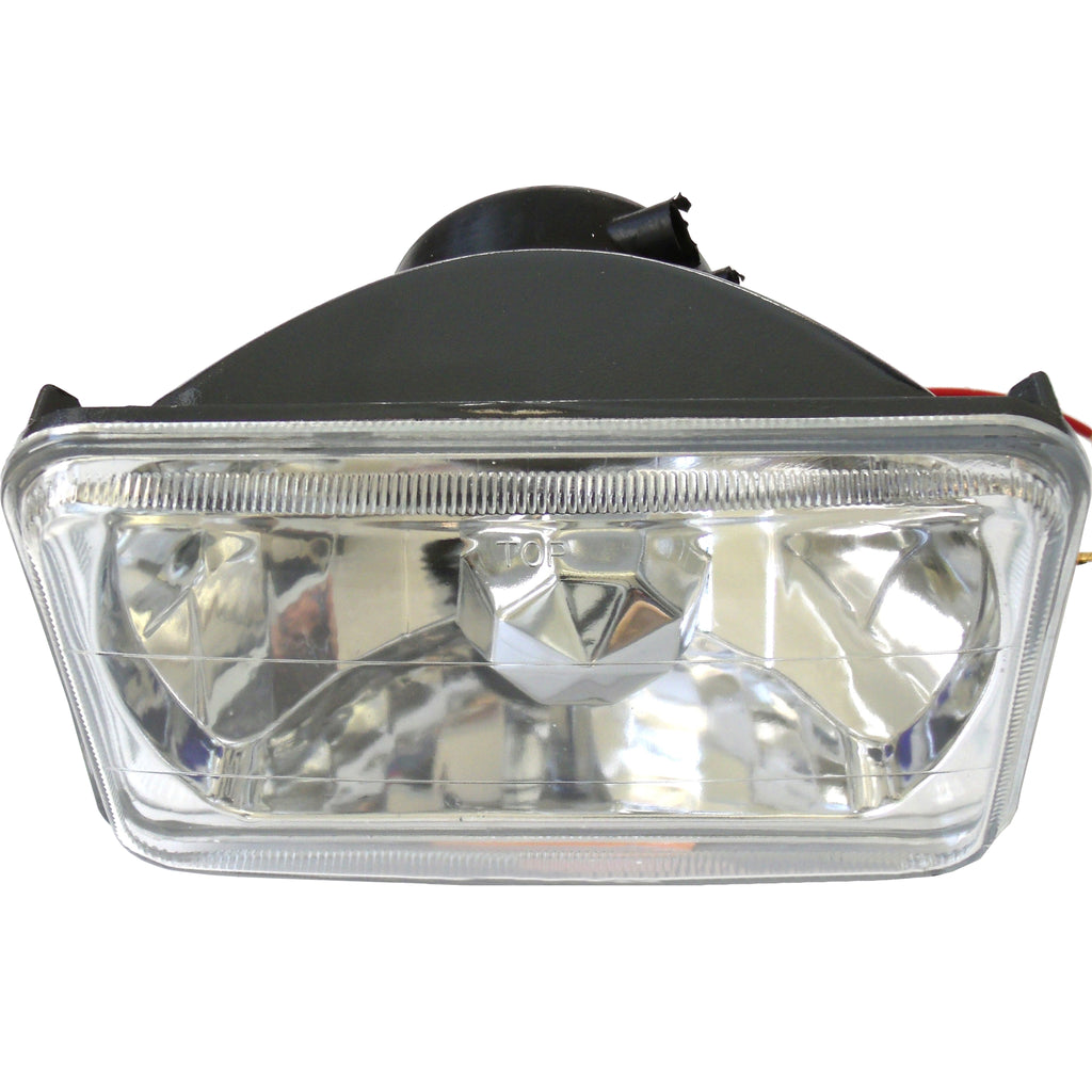 4X6in-Diamond-Cut-Headlight-Conversion-Lens-(Pair)