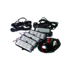 Load image into Gallery viewer, (4)-Led-Grille-Strobe-Light-Kit-(Amber)