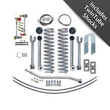 Rubicon Express RE6130 4.5 Inch Super-Flex Short Arm Lift Kit With Rear Leaf Springs - No Shocks