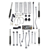 Rubicon Express RE7124M 4.5 Inch Super-Flex Short Arm Lift Kit With Mono Tube Shocks