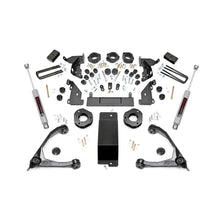 Load image into Gallery viewer, 4.75-Inch-Gm-Combo-Lift-Kit-WUpper-Control-Arms-14-16-SilveradoSierra-1500-4Wd-Cast-Aluminum-Rough-Country