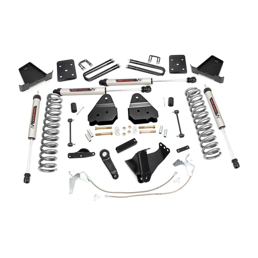 4.5-Inch-Suspension-Lift-Kit-WV2-Shocks-08-10-F-250350-4Wd-Rough-Country