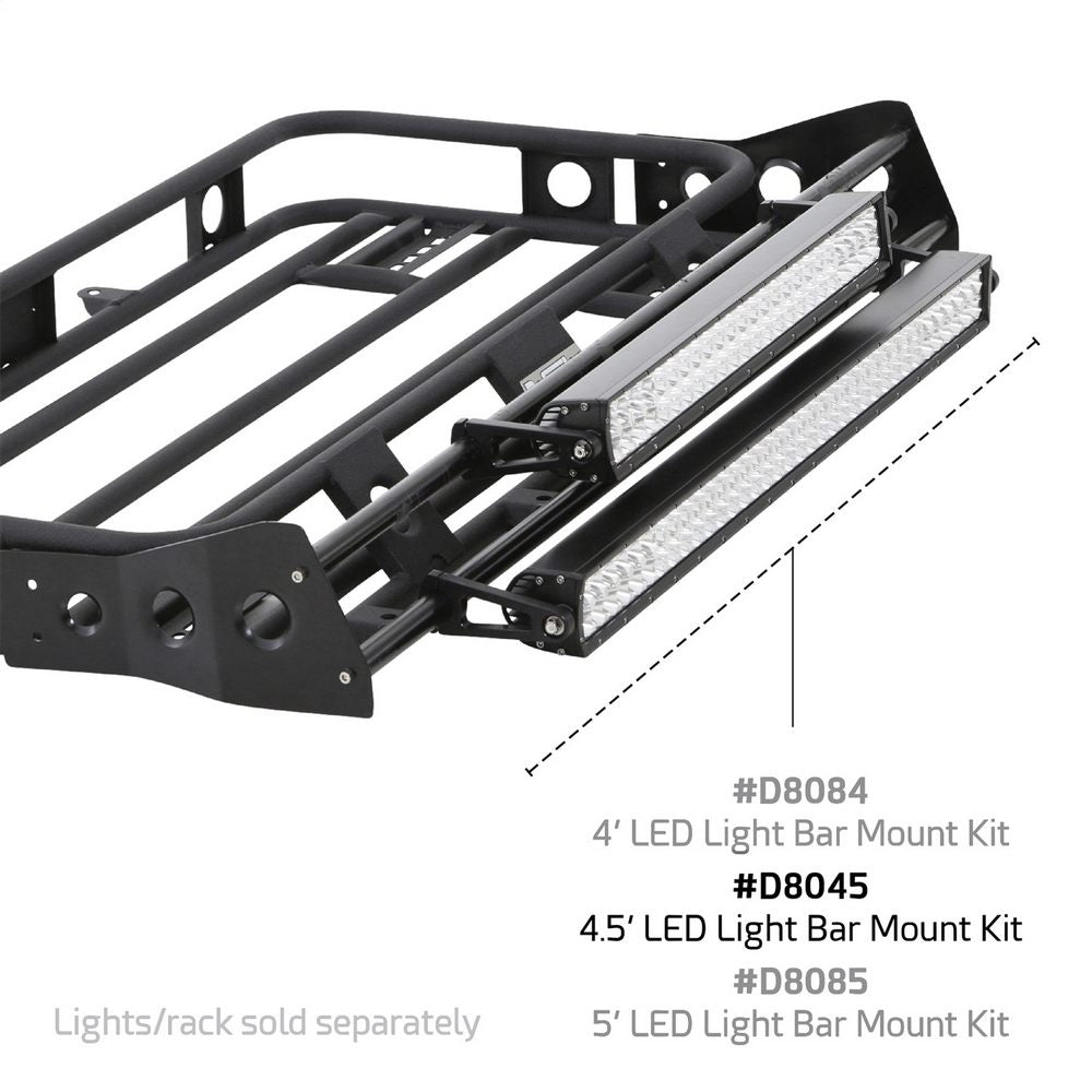 4.5Ft-Defender-Rack-Led-Light-Bar-Mount-Kit