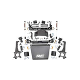 Rough Country 75770 4.0 Inch Toyota Suspension Lift Kit w/ V2 Shocks 16-20 Tacoma 4WD/2WD