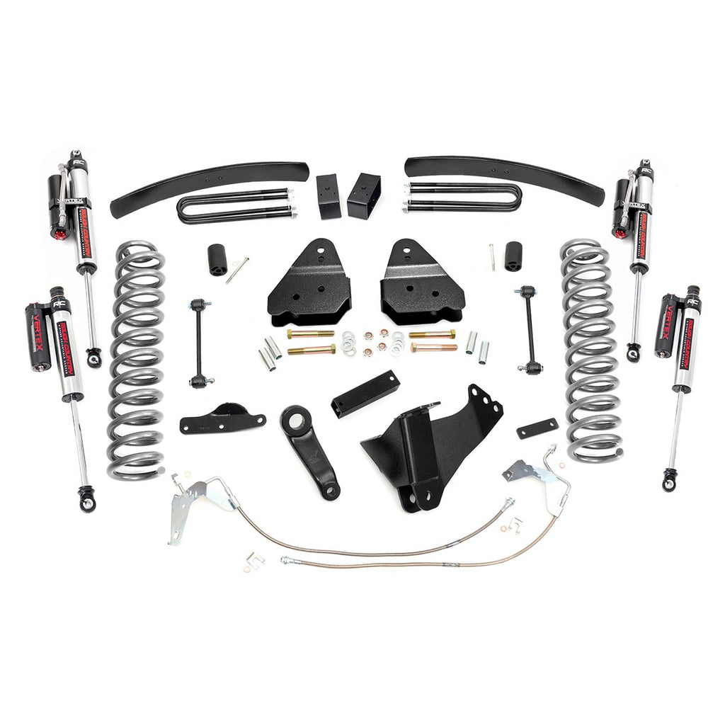 4.5-Inch-Suspension-Lift-Kit-WVertex-Shocks-08-10-F-250350-4Wd-Rough-Country