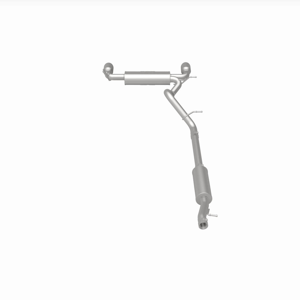 MagnaFlow Exhaust Products 19327 Street Series Black Coated Cat-Back System for Select Jeep Wrangler, Jeep Wrangler JK