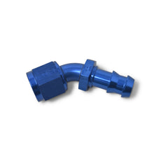 Load image into Gallery viewer, Performance--10-An-Twist-Lok-45-Degree-Hose-End-(Blue)