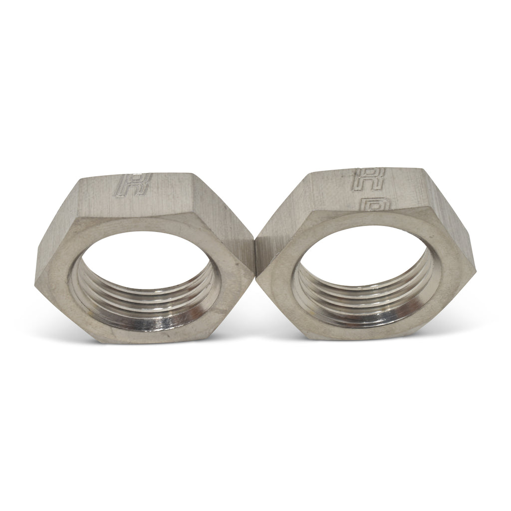 Performance--6-An-Bulkhead-Nuts-916In--18-Thread-Size-(Endura)