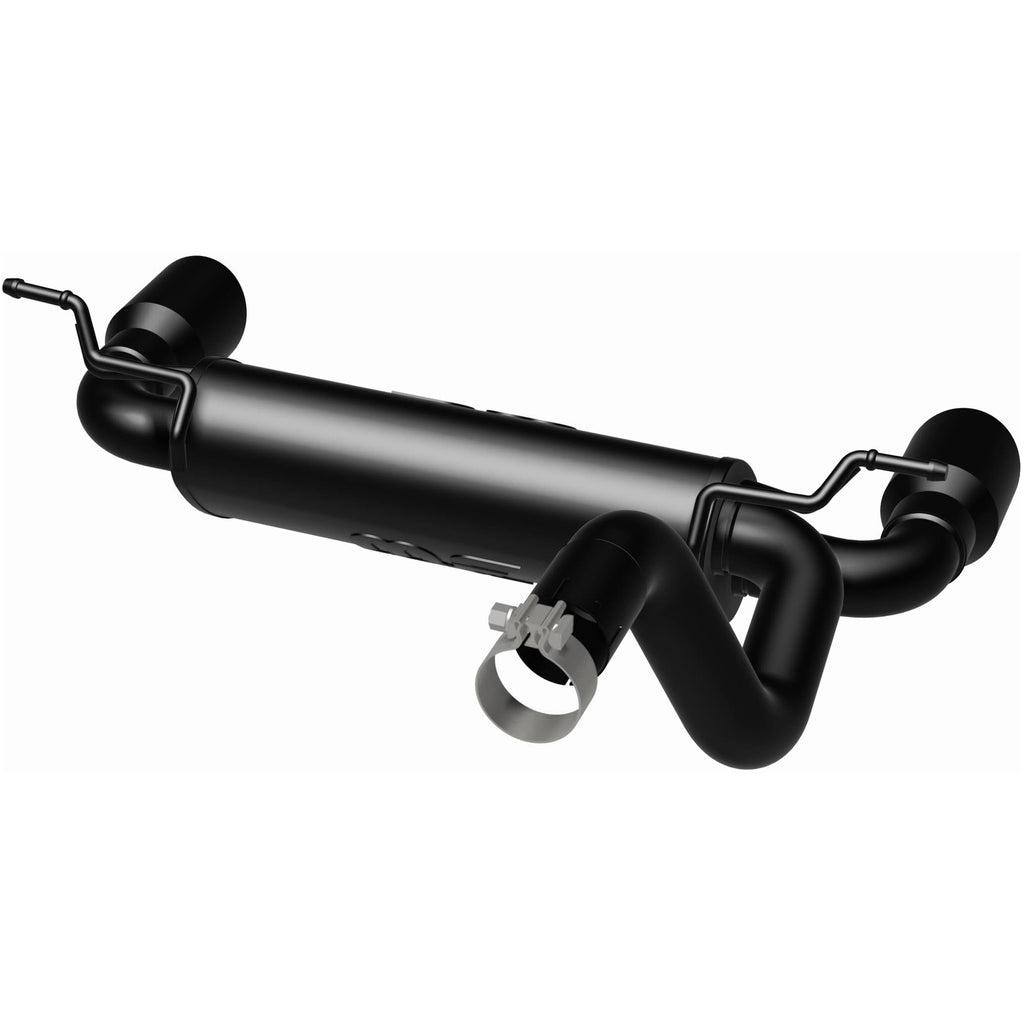 MagnaFlow Exhaust Products 19388 Street Series Black Coated Axle Back System for Select Jeep Wrangler