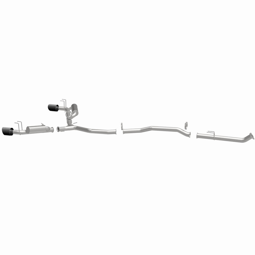 MagnaFlow Exhaust Products 19600 NEO Series Carbon Fiber Tips Cat-Back System for Select Acura Integra, Honda Civic