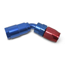 Load image into Gallery viewer, Performance-38In-Sae-Quick-Disc-Female-To--6-Hose-RedBlue-45-Degree-Hose-End