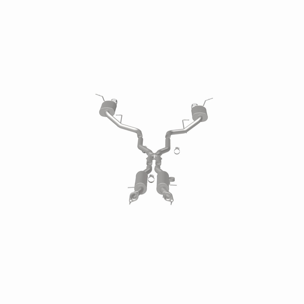 MagnaFlow Exhaust Products 15068 Street Series Polished Cat-Back System for Select Dodge Durango