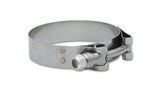 Vibrant 2788 Stainless Steel T-Bolt Clamps (Pack of 2) - Clamp Range: 1.50