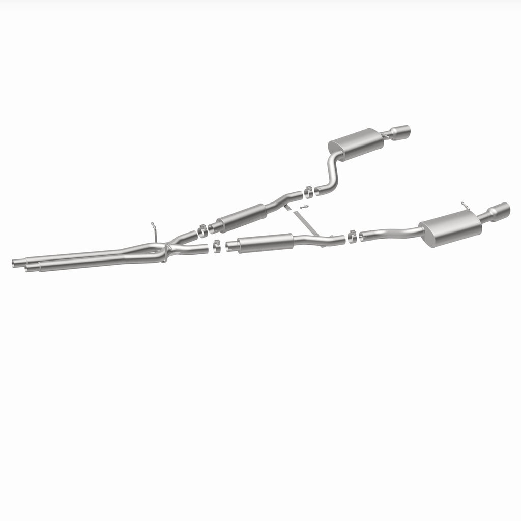 MagnaFlow Exhaust Products 16493 Touring Series Polished Cat-Back System for Select Audi A6 Quattro