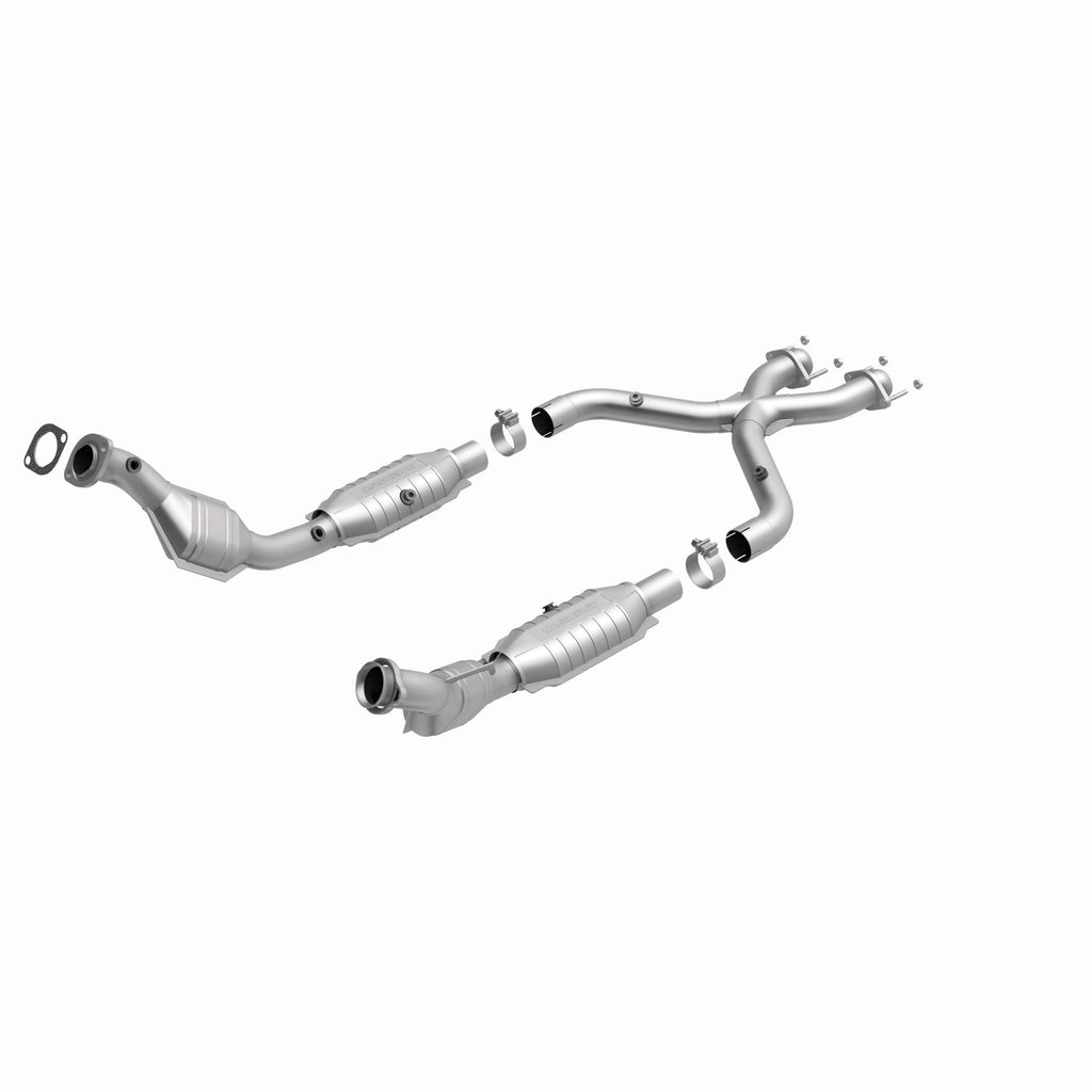MagnaFlow Exhaust Products 441114 California CARB Direct-Fit Catalytic Converter for Select Ford Mustang