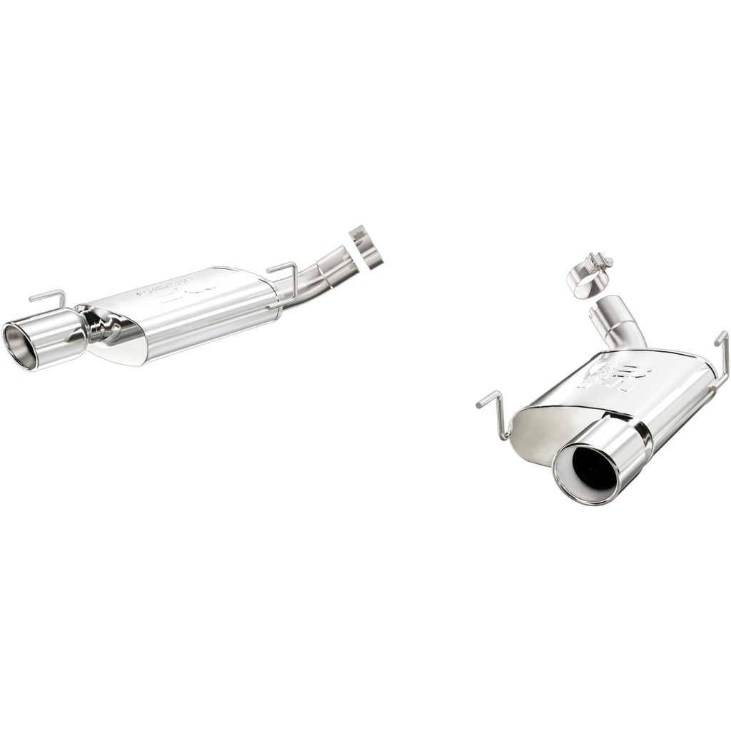 MagnaFlow Exhaust Products 15882 Street Series Polished Axle Back System for Select Ford Mustang