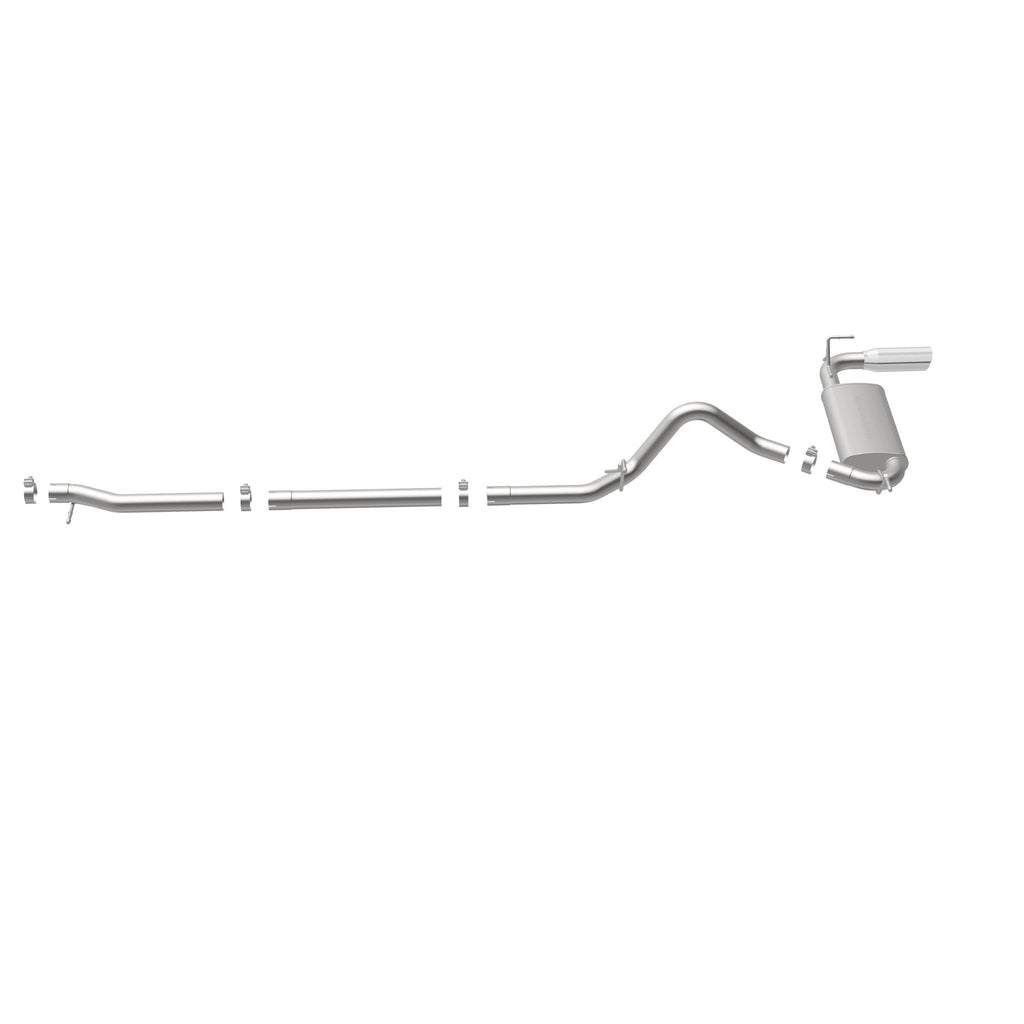 MagnaFlow Exhaust Products 16751 Street Series Polished Cat-Back System for Select Jeep Wrangler