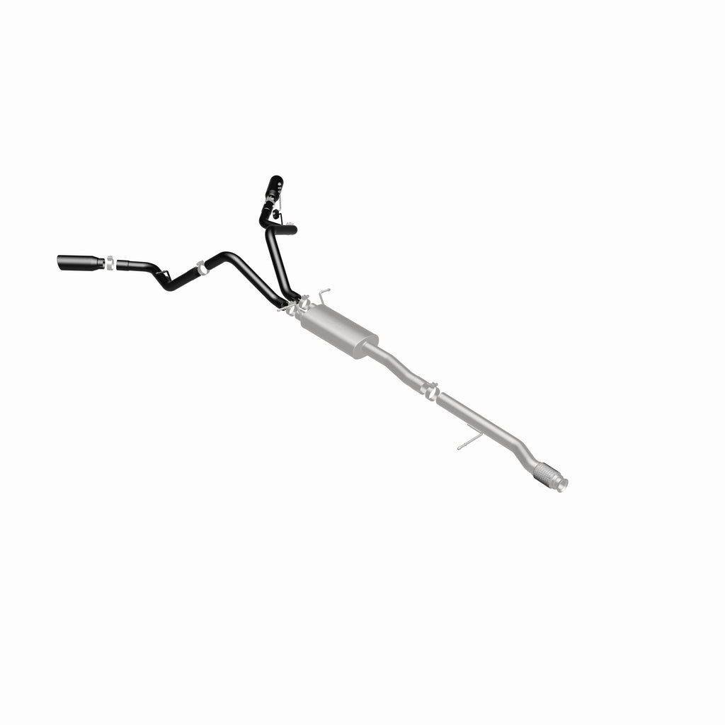 MagnaFlow Exhaust Products 15360 Street Series Black Coated Cat-Back System for Select Chevrolet Silverado 1500, Chevrolet Silverado LD, GMC Sierra 1500, GMC Sierra Limited