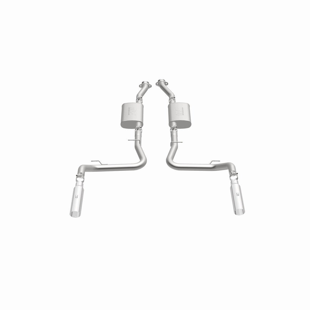 MagnaFlow Exhaust Products 15644 Street Series Polished Cat-Back System for Select Ford Mustang