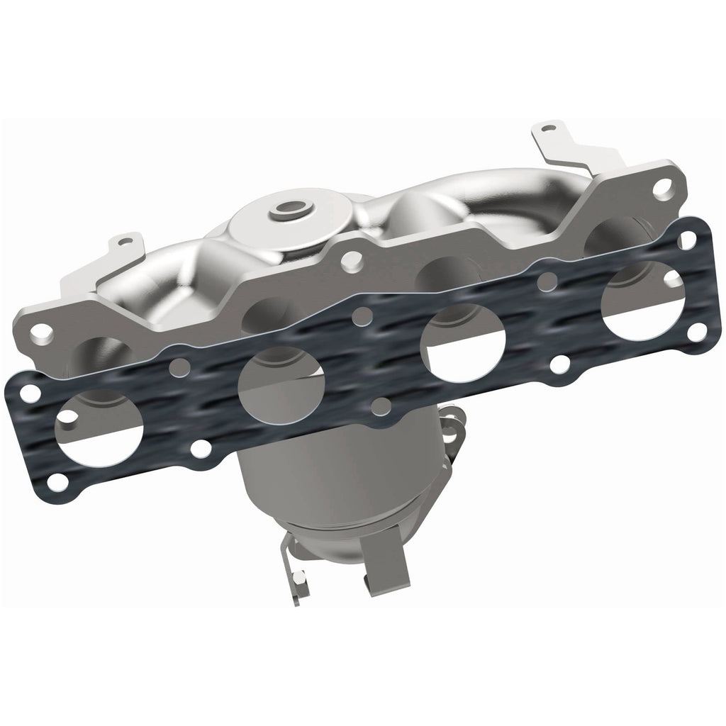 MagnaFlow Exhaust Products 52775 OEM Grade Manifold Catalytic Converter for Select Hyundai Santa Fe Sport, Kia Sorento