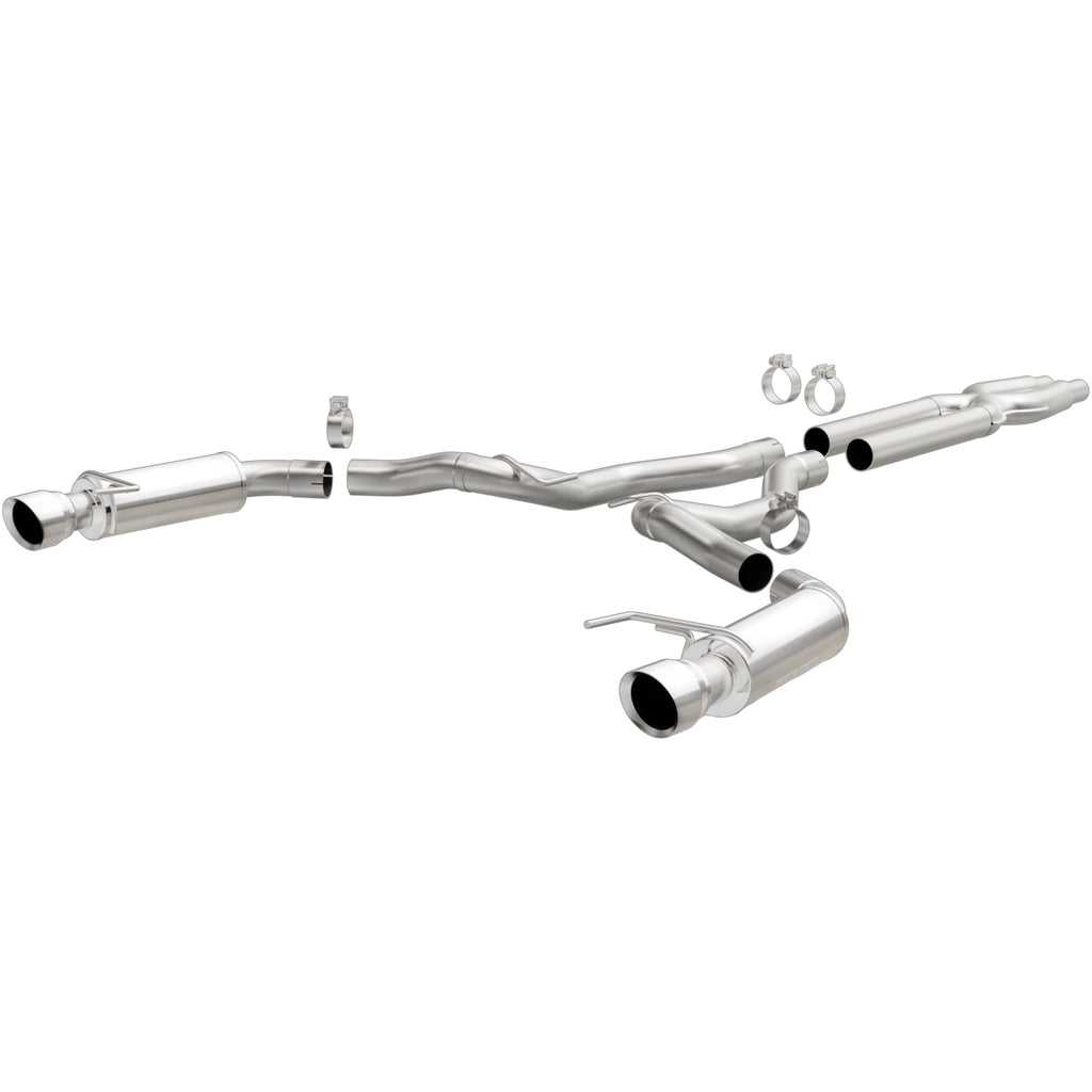 MagnaFlow Exhaust Products 19101 Competition Series Stainless 3 in Cat-Back for Select Ford Mustang