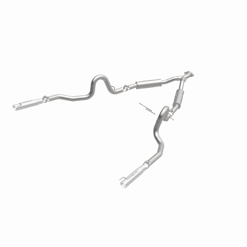 MagnaFlow Exhaust Products 15717 Street Series Polished Cat-Back System for Select Ford Mustang