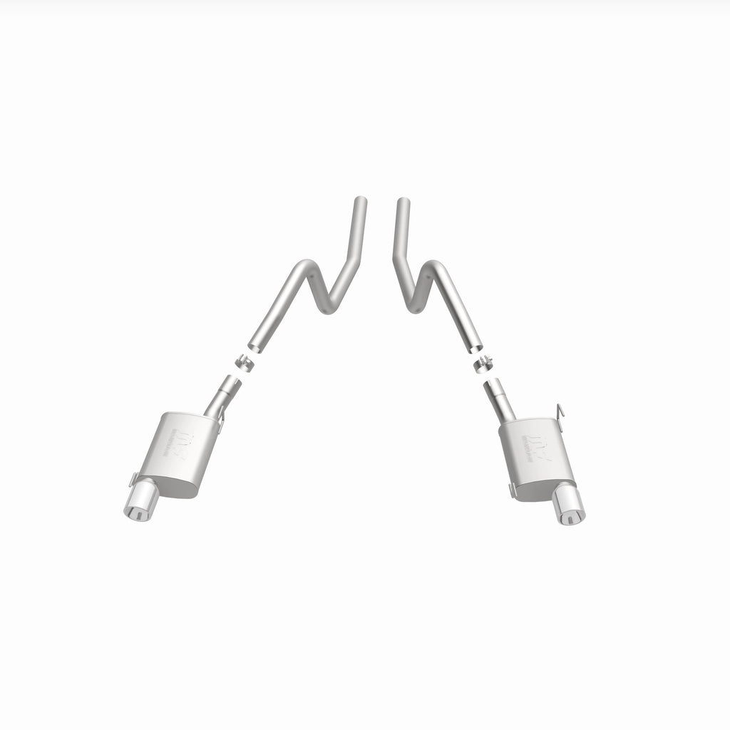 MagnaFlow Exhaust Products 15881 Street Series Polished Cat-Back System for Select Ford Mustang