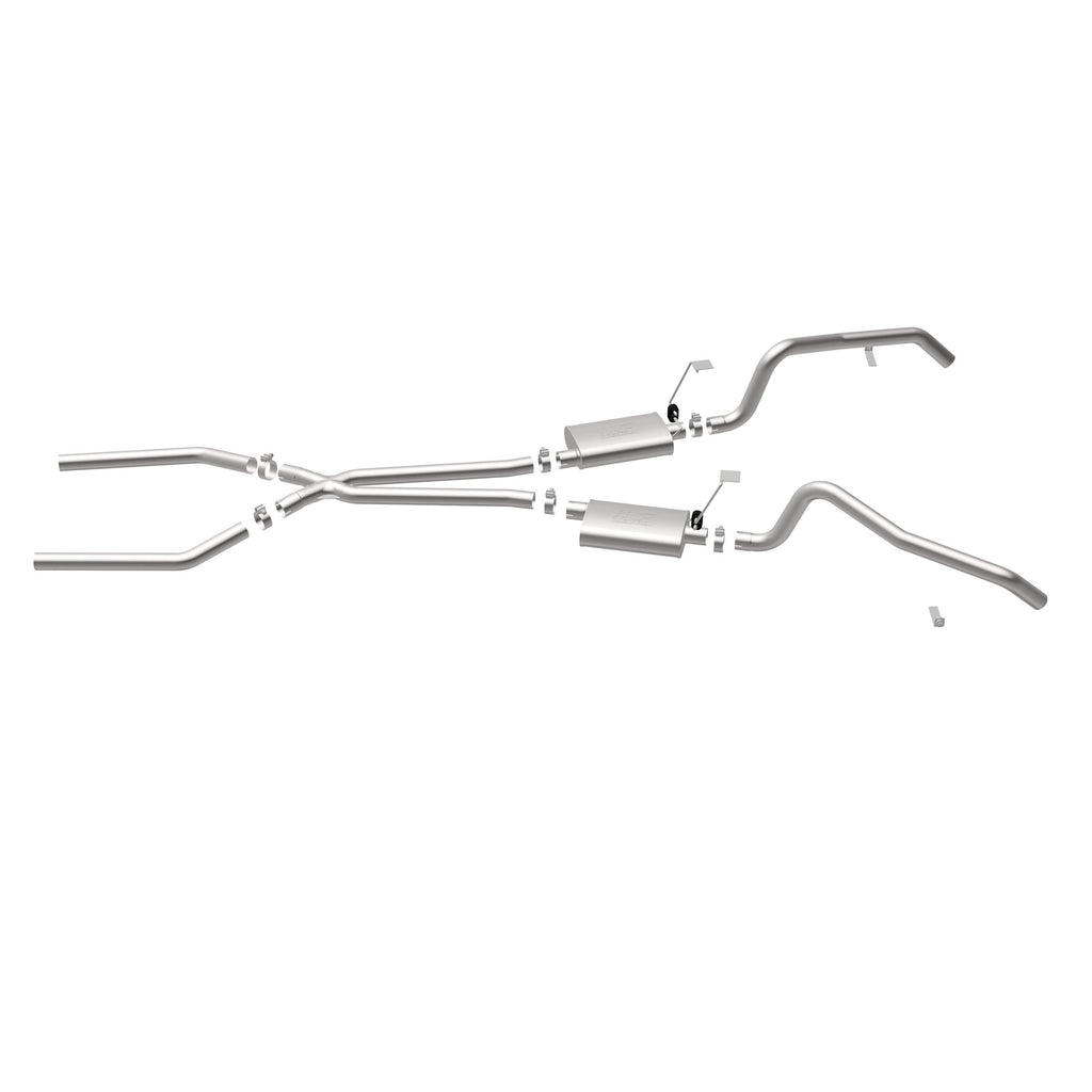 MagnaFlow Exhaust Products 15896 Street Series System for Select Buick Apollo, Chevrolet Camaro, Chevrolet Chevy II, Chevrolet Nova, Oldsmobile Omega, Pontiac Firebird, Pontiac Ventura