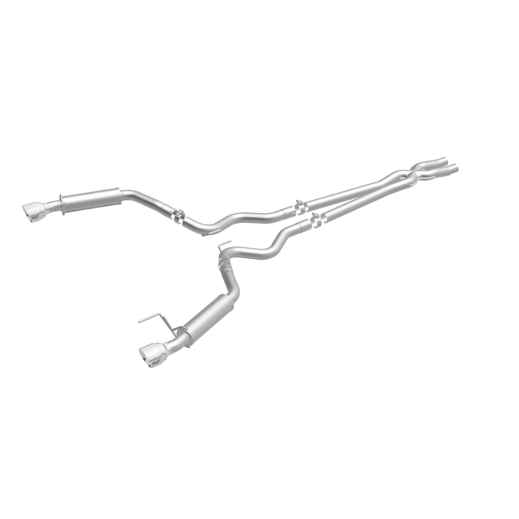 MagnaFlow Exhaust Products 19099 Competition Series Stainless 2.5 in Cat-Back for Select Ford Mustang