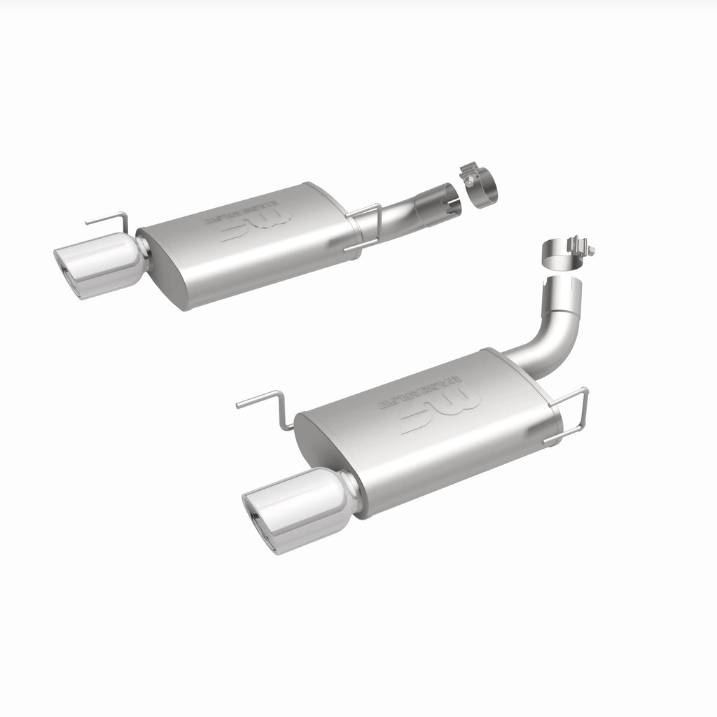 MagnaFlow Exhaust Products 15882 Street Series Polished Axle Back System for Select Ford Mustang