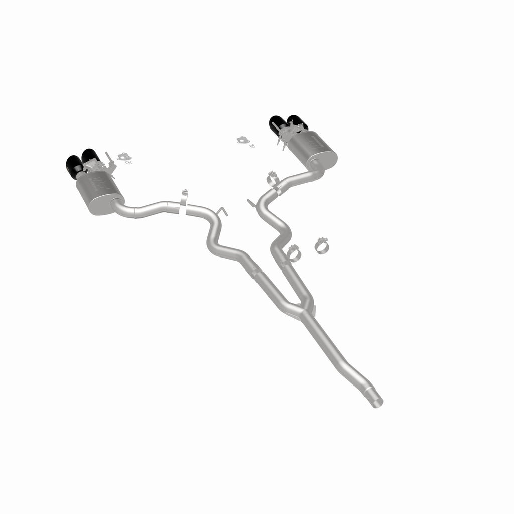 MagnaFlow Exhaust Products 19640 Competition Series Stainless 2.5 in Cat-Back for Select Ford Mustang