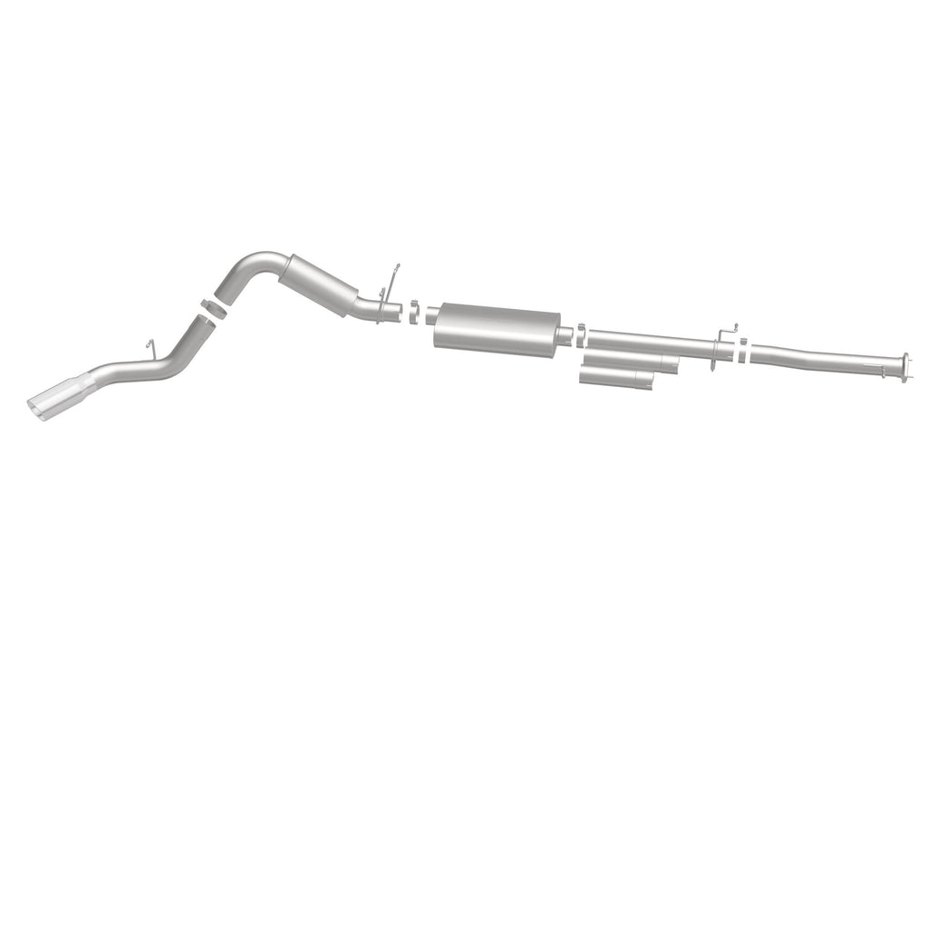 MagnaFlow Exhaust Products 19026 Street Series Polished Cat-Back System for Select Chevrolet Silverado HD, Chevrolet Silverado HD, GMC Sierra HD, GMC Sierra HD
