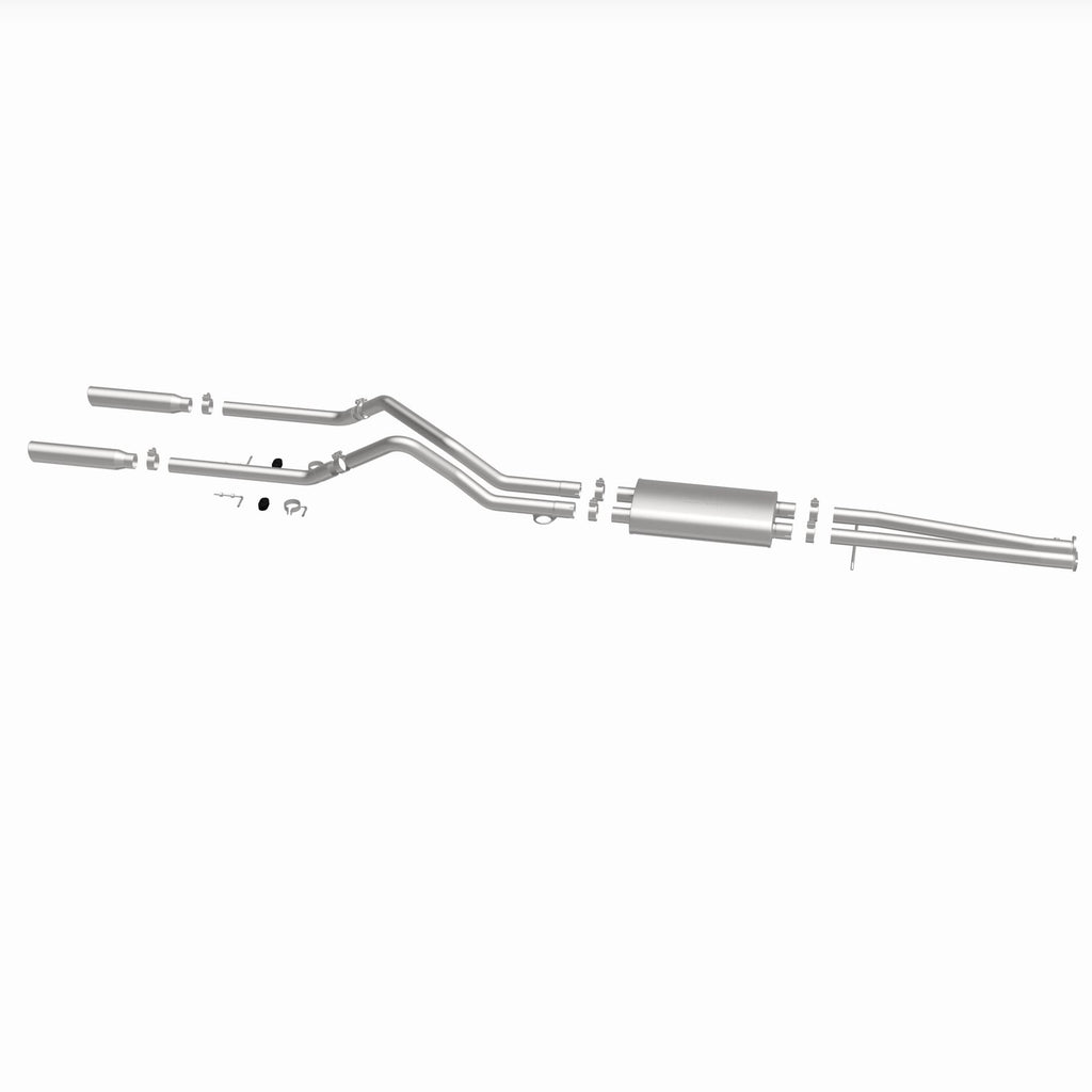 MagnaFlow Exhaust Products 15750 Street Series Polished Cat-Back System for Select Chevrolet C1500, Chevrolet K1500, GMC C1500, GMC K1500