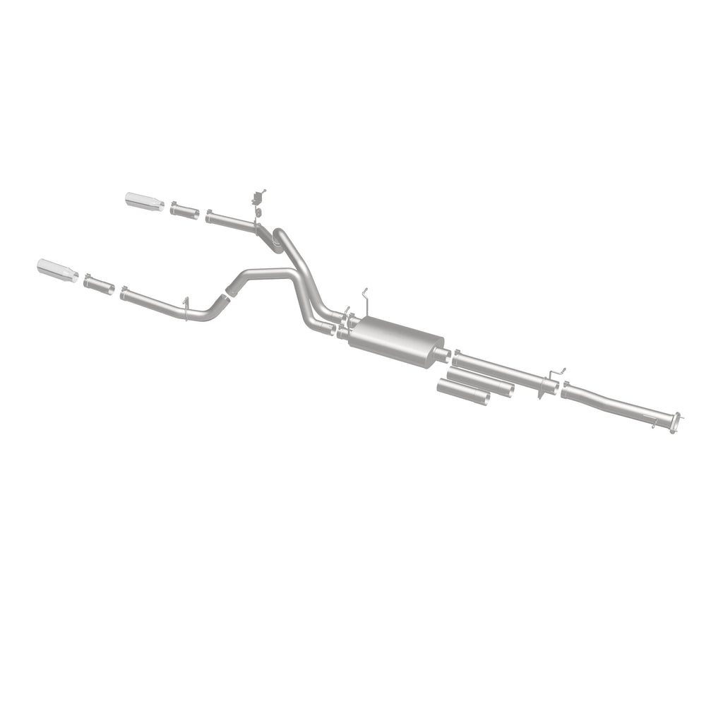 MagnaFlow Exhaust Products 19027 Street Series Polished Cat-Back System for Select Chevrolet Silverado HD, Chevrolet Silverado HD, GMC Sierra HD, GMC Sierra HD