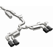 Load image into Gallery viewer, MagnaFlow Exhaust Products 19617 NEO Series Carbon Fiber Tips Cat-Back System for Select Volkswagen Golf R