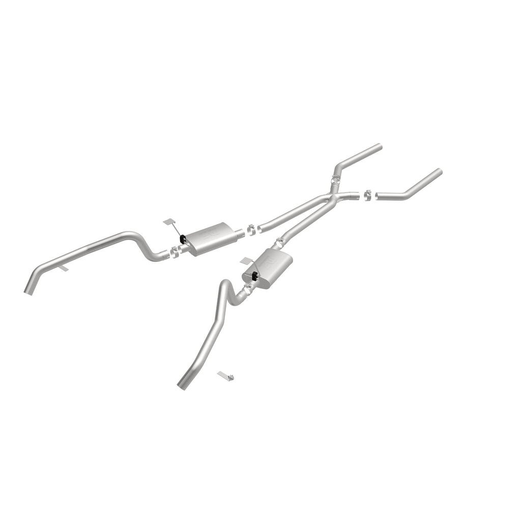 MagnaFlow Exhaust Products 15896 Street Series System for Select Buick Apollo, Chevrolet Camaro, Chevrolet Chevy II, Chevrolet Nova, Oldsmobile Omega, Pontiac Firebird, Pontiac Ventura