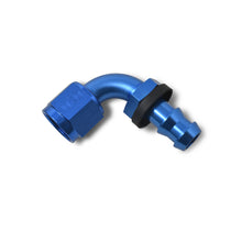 Load image into Gallery viewer, Performance--8-An-Twist-Lok-90-Degree-Hose-End-(Blue)