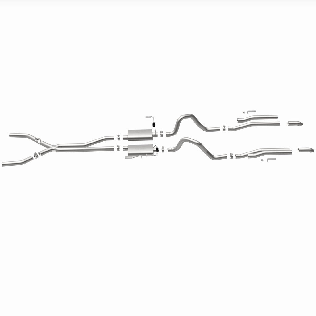 MagnaFlow Exhaust Products 19303 Street Series Polished System for Select Chrysler Cordoba, Dodge 330, Dodge 440, Dodge Charger, Dodge Coronet, Dodge Dart, Dodge Magnum, Dodge Monaco, Dodge Polara, Plymouth Belvedere, Plymouth Fury, Plymouth GTX,