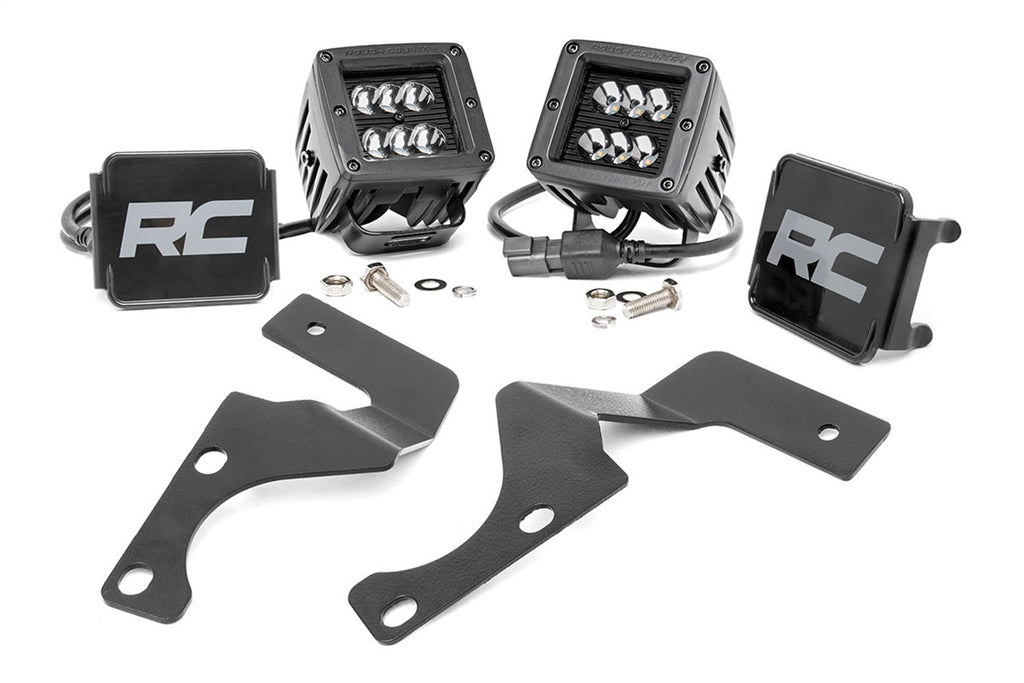 Rough Country 70796 Windshield Ditch Kit for Select Toyota 4Runner