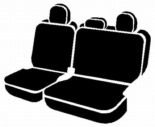 FIA DT75-1 BLACK DT70 Series - Dura-Tech Pro 100% Nylon Custom Fit Rear Seat Cover - Black for Select Ford F-150, Ford F-250 Super Duty, Ford F-350 Super Duty, Ford F-450 Super Duty, Ford F-550 Super Duty