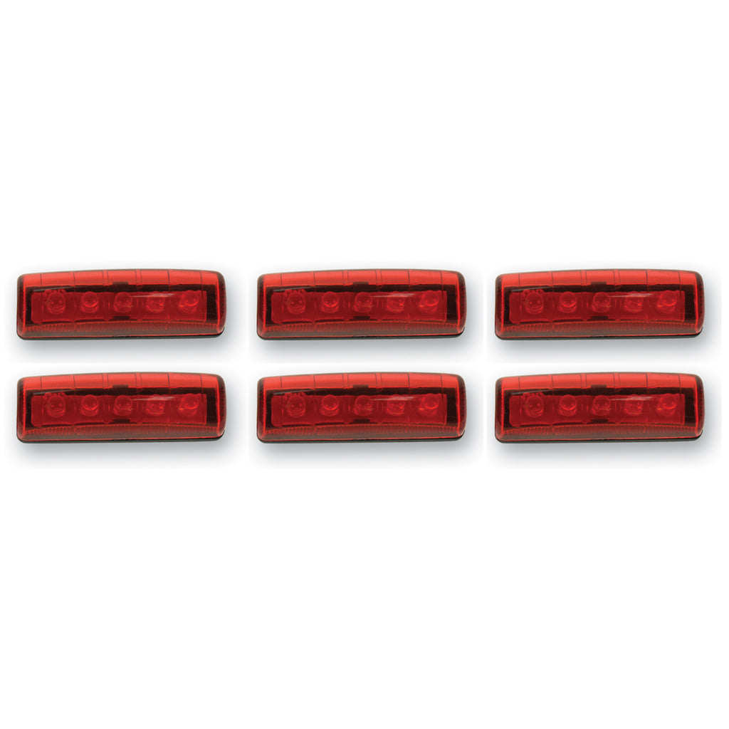 5-Diode-Single-Row-Led-Light-Red,-6-Pack