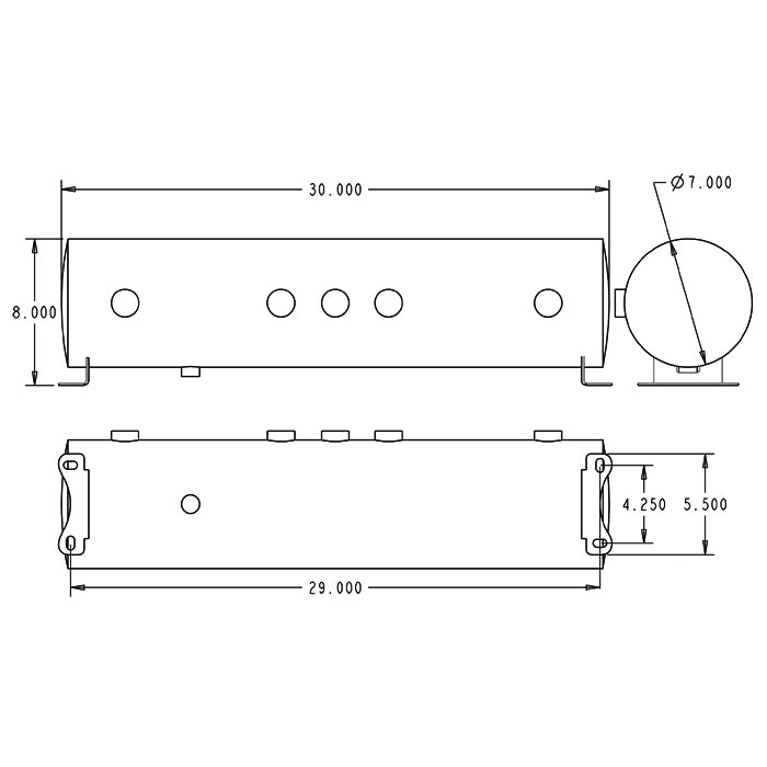 5-Gallon-Aluminum-Air-Tank-With-Four-14-Npt-Ports-And-One-18-Npt-Port.
