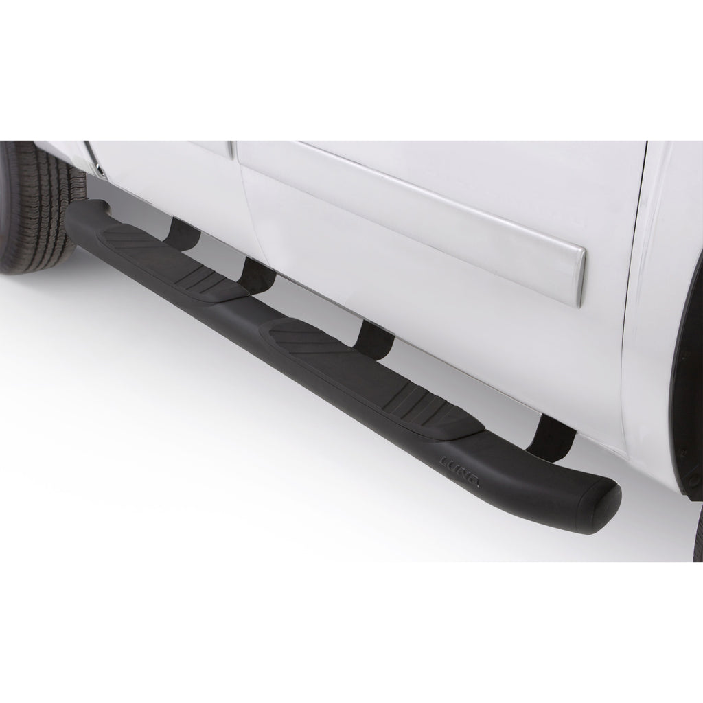 5-In-Oval-Bent-Nerf-Bars;-Composite;-Black