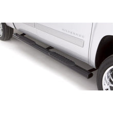 Load image into Gallery viewer, 5-In-Oval-Straight-Nerf-Bars;-Steel;-Black