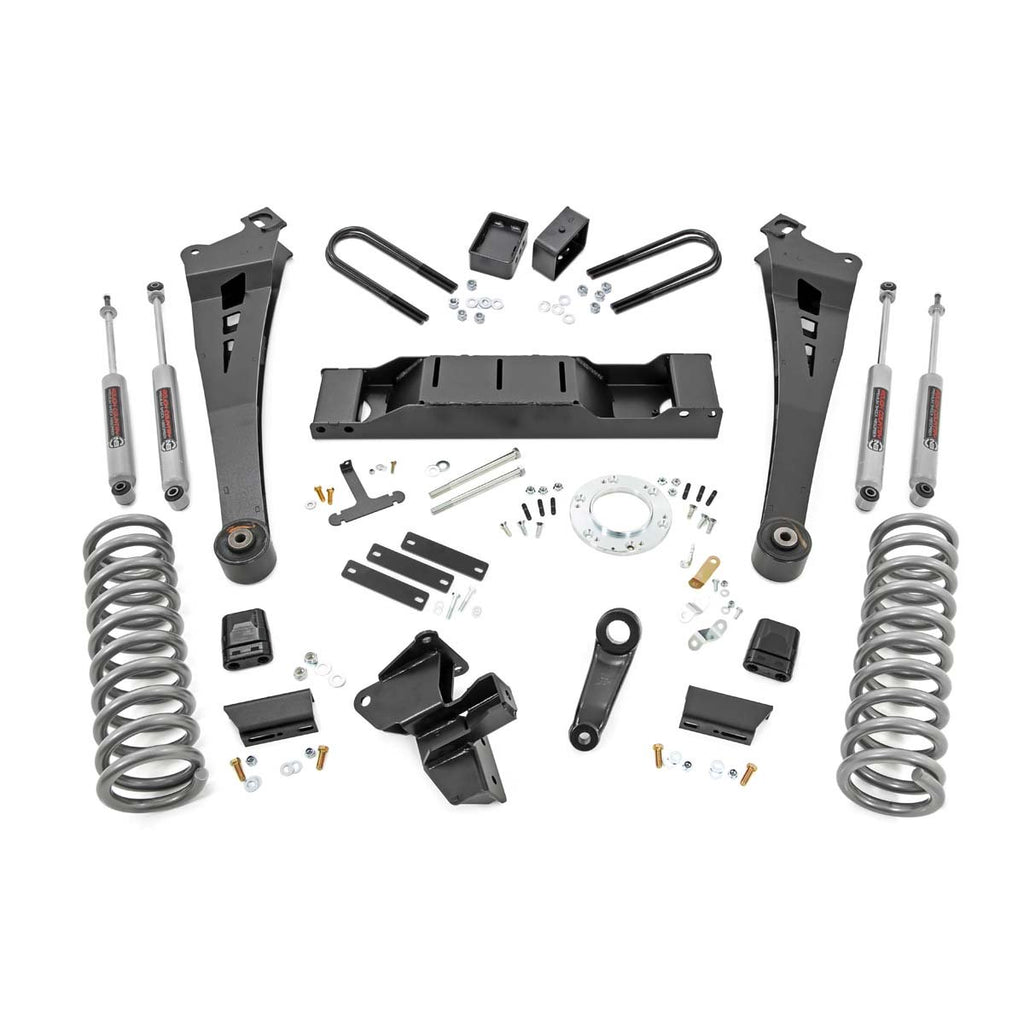 5-Inch-Dodge-Radius-Arm-Suspension-Lift-Kit-19-20-Ram-3500-4Wd-Diesel,-Dual-Rear-Wheels-Rough-Country