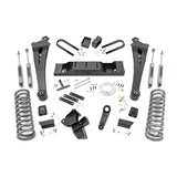 Rough Country 37530 5 Inch Dodge Radius Arm Suspension Lift Kit 19-20 RAM 3500 4WD Diesel, Dual Rear Wheels